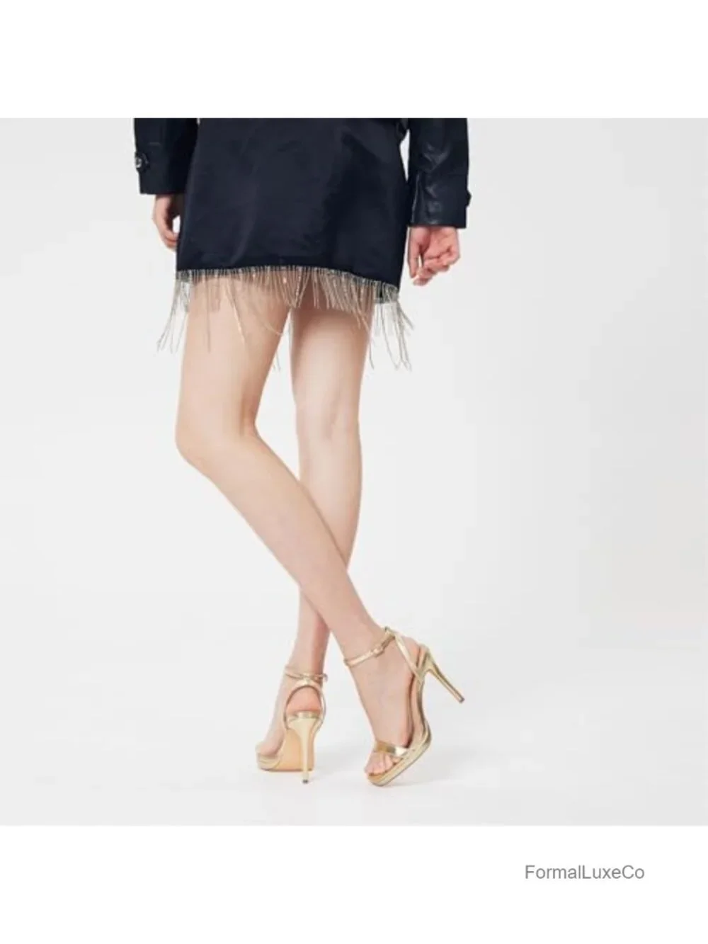 Stiletto Strappy Heeled Sandals Square Open Toe Ankle Strap Buckle Heels
